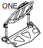 Roller Rack – Trolley avec poignée télescopique /  fond relevable / charge max. 25 kg / Kettwiesel O