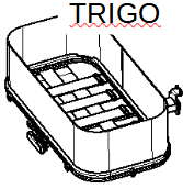 Disponible à partir de janvier 2026  - Cargo Rack,  32x65cm, charge max. 30kg